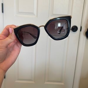 prada polarized cat eye sunglasses